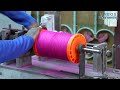 Khambhats famous kite flying thread making factory  kite festival  uttarayan  india