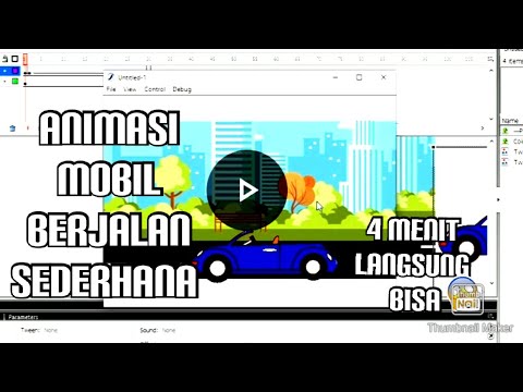 Tutorial animasi  mobil sederhana  Hanya 4 menit langsung 