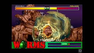 Worms (1995) Challenge Mode - Mission 2... Old and Sad!