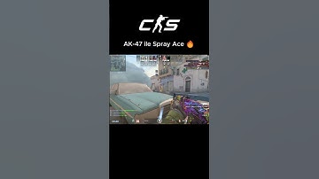 CS2 Dust2 | AK-47 ile Spray Ace!🔥#cs2 #1v5 #counterstrike2 #ak47 #cs2ace #spray #ace #gaming