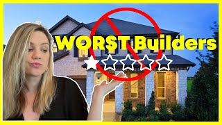 How To Avoid Houston's "Terrible" Home Builders!