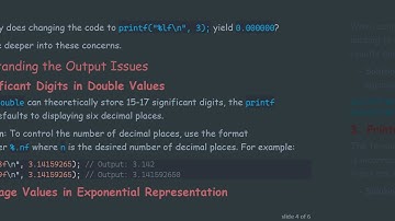 Understanding Float, Double, and Exponential Output in C: A Deep Dive into Printing Correctly