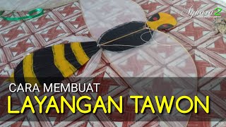 Tutorial Cara Membuat Layangan Tawon 100% Di Jamin Bisa terbang..