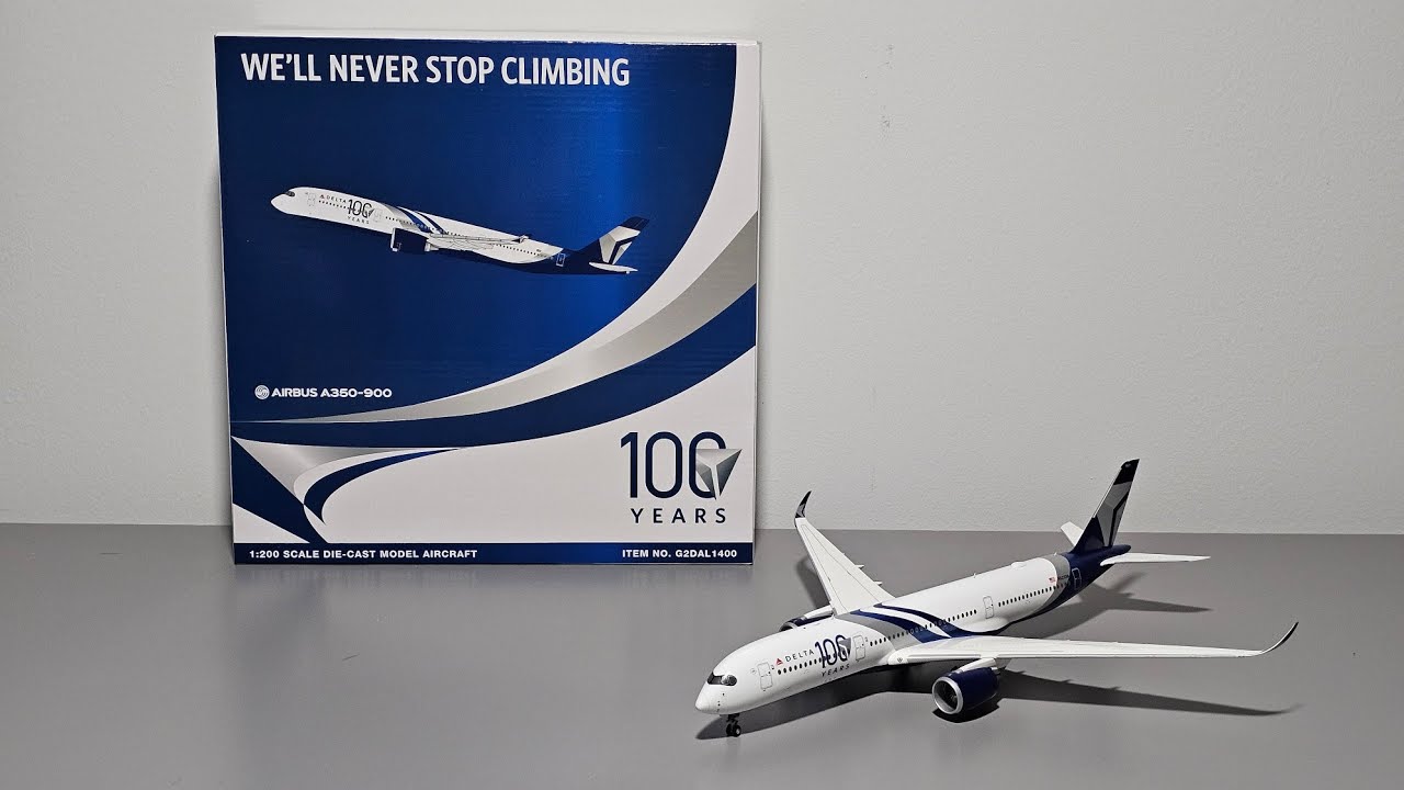 Gemini200 1/200 デルタ航空 A350-900 100周年 Gemini 200 Delta Airlines 100 Year Anniversary Airbus A350