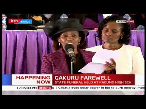 Catherine Gakuru The Late Wahome Gakuru Was A Hustler Just Like Dp William Ruto