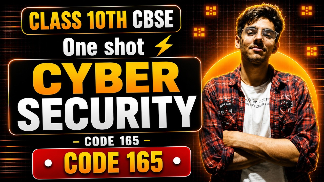 Cyber Ethics and Security Class 10 Computer Applications Code 165 - YouTube