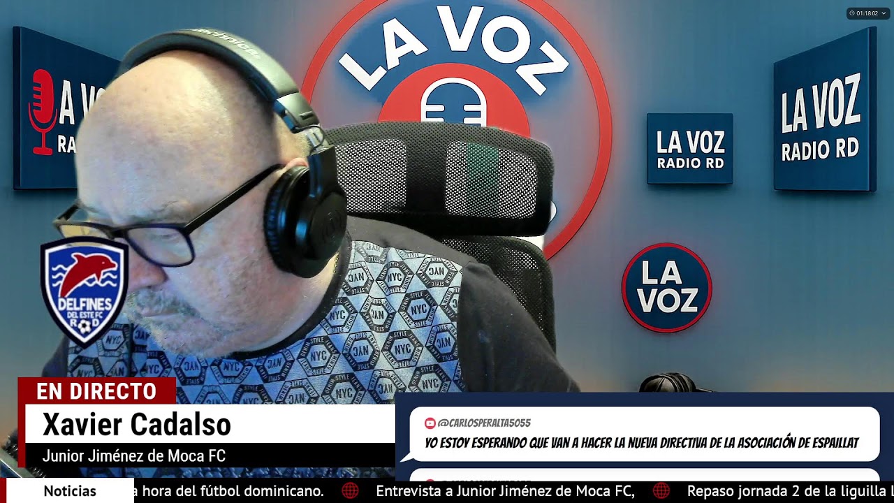 Xavier Cadalso entrevista a Junior Jiménez de Moca FC