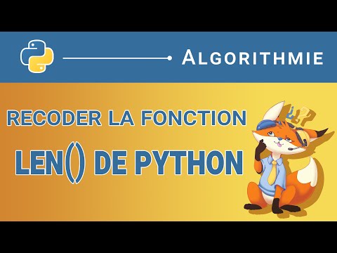 Vidéo: Qu'est-ce que la fonction len en python ?