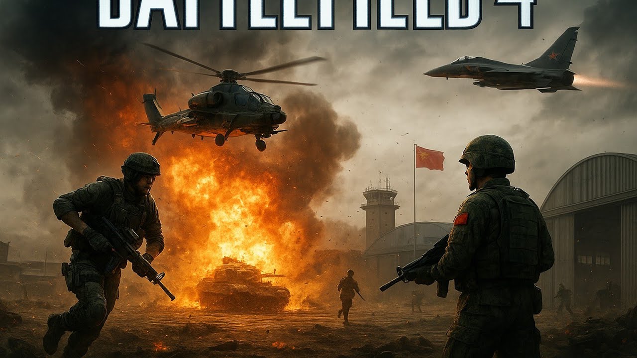 | Epic Battlefield 4: Attack on Chinese Army Airfield Revealed! 