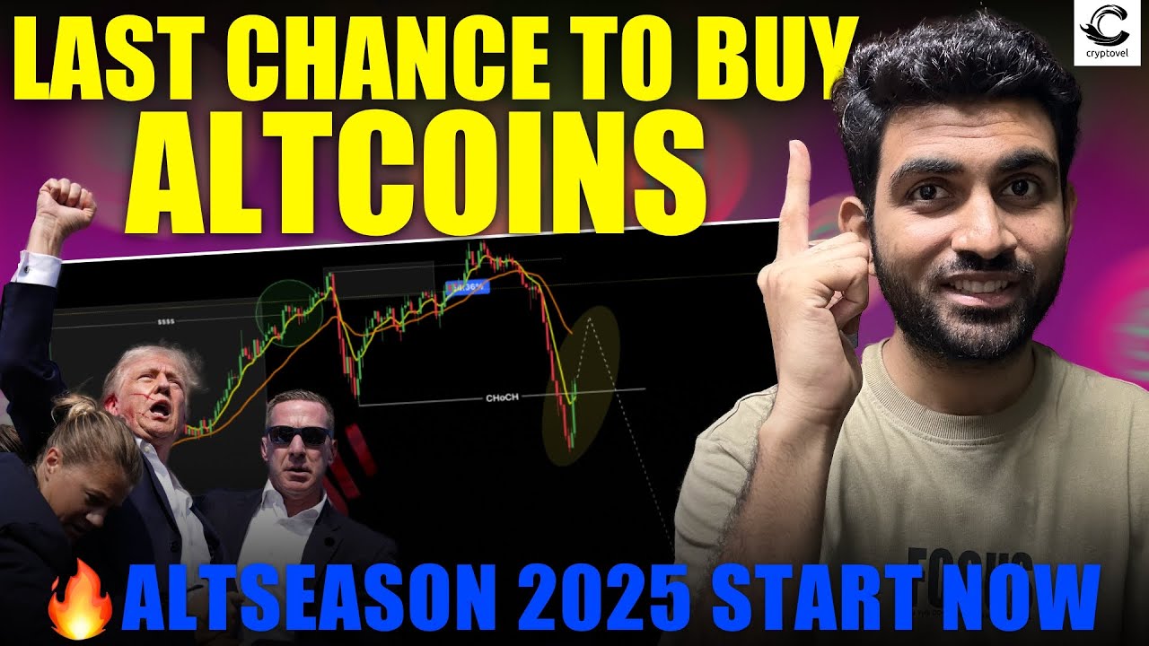 Last Chance to Buy Altcoins Before Altseason 🚀 (Don't Miss Out!) - YouTube