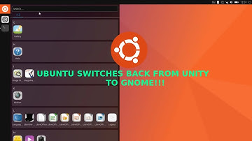 Ubuntu no longer using the Unity desktop