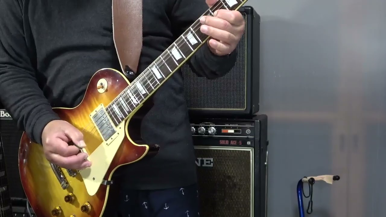 【kissy's Guitar Collections 】Greco SuperReal EGF 1000 1980年　  一発撮り 即興アドリブギター 004