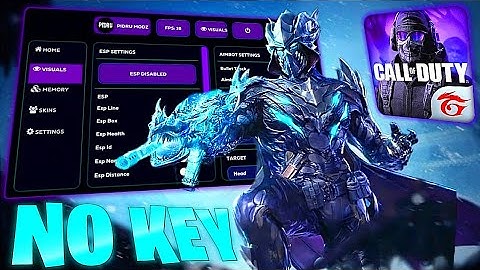 😈TOP 5 FREE MOD MENU FOR CODM GARENA *NO KEY*