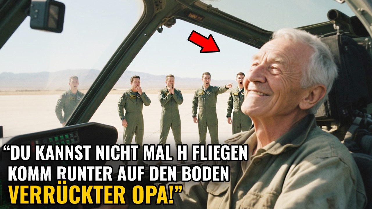 Als der Colonel den alten Platzwart vor allen Piloten verhöhnte, lachten sie alle. „Steigen Sie doch ein, Großvater, zeigen Sie uns Ihre verborgenen Talente!“ Der gebeugte Mann mit der verblassten...