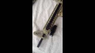 Mossberg 715T accessories & how to paint / Part 4