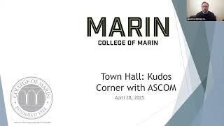 Town Hall: Kudos Corner with ASCOM - April 28, 2025