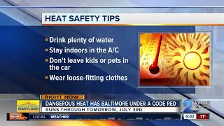 City opens cooling centers for extreme heat