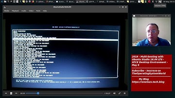 2018 - Multi-booting with Ubuntu Studio 18.04 - XFCE Desktop Environment - May 6