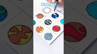 DIY 🌎 SLIDE PLANETS GAME #shorts