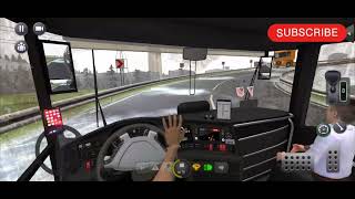 Bus Driving in Heavy Snow ❄️ | Realistic Gameplay | INFINITY PLAY  screenshot 4