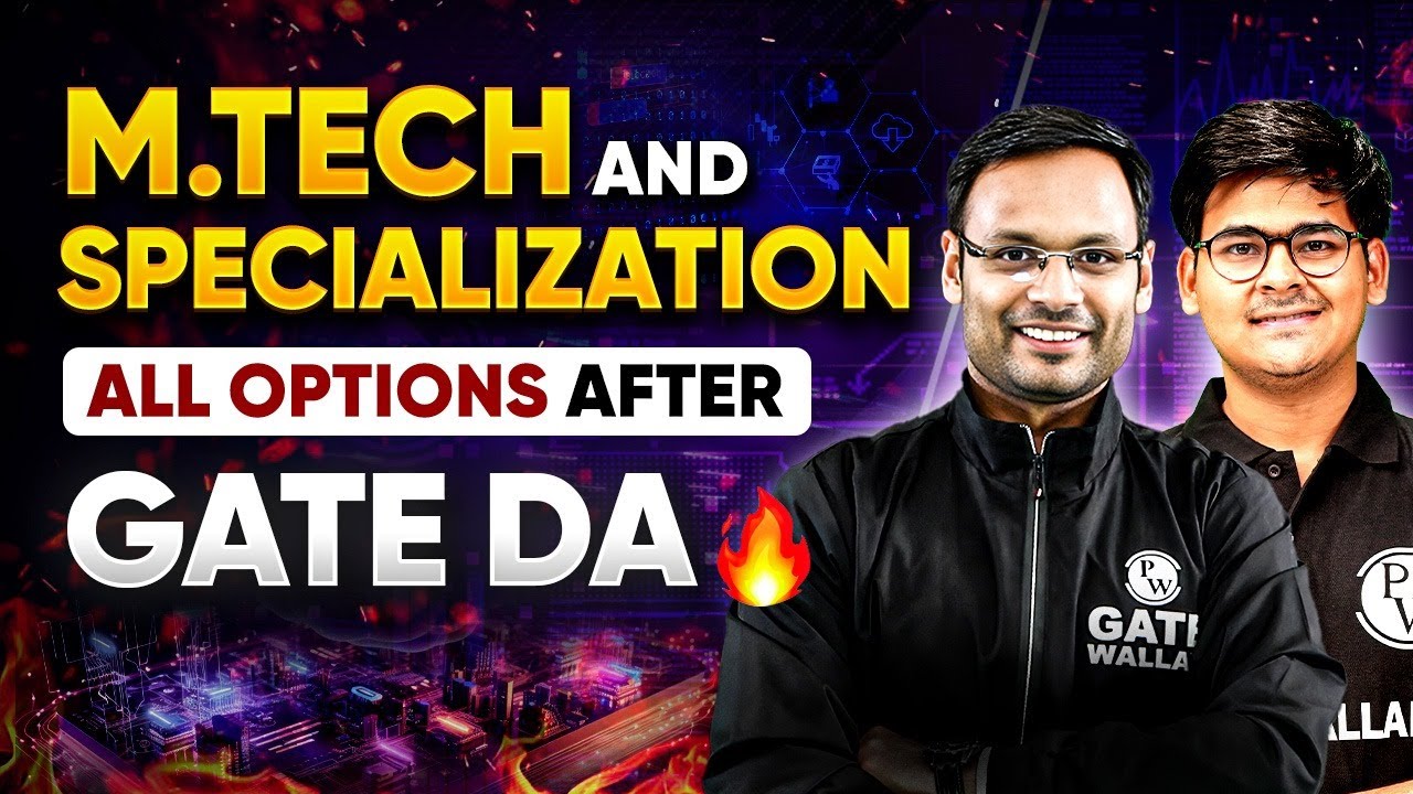 GATE DA : Best M.Tech Branches & Specializations | Top IITs, NITs ...