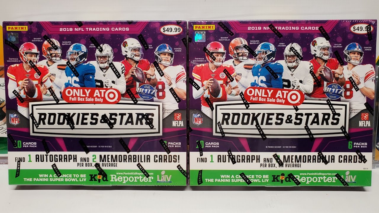 2019 Rookies & Stars Target Exclusive Unboxing. 2 Boxes!