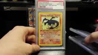 RARE!!  Pokemon PSA 10 1st edition Neo Destiny Shining Charizard