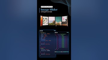 I have Created Image Slider using Html/Css/Js❤️