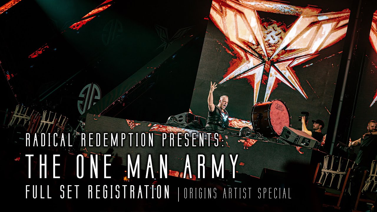 Watch Radical Redemption presents: The One Man Army | Full Set | Origins Artist Special on YouTube Watch Radical Redemption presents: The One Man Army | Full Set | Origins Artist Special on YouTube