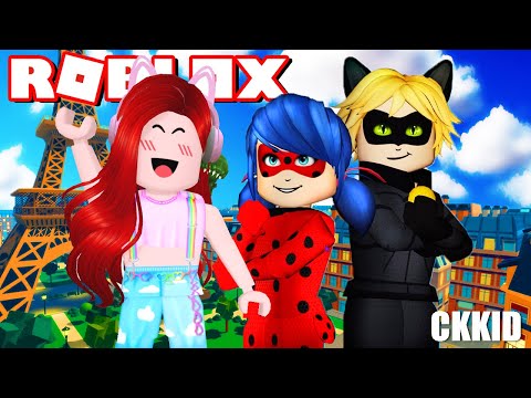 รวมพลังฮีโร่เลดี้บัค & แคทนัวร์ Roblox Miraculous Ladybug & Cat Noir | CKKID