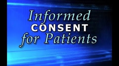 Wisdom Teeth - Informed Consent