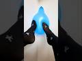 Feet Press &amp; Slide Balloon 💙 ASMR Black Tights
