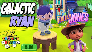 Tag with Ryan - Galactic Ryan New Character UPDATE Ridley Jones - All Characters Unlocked
