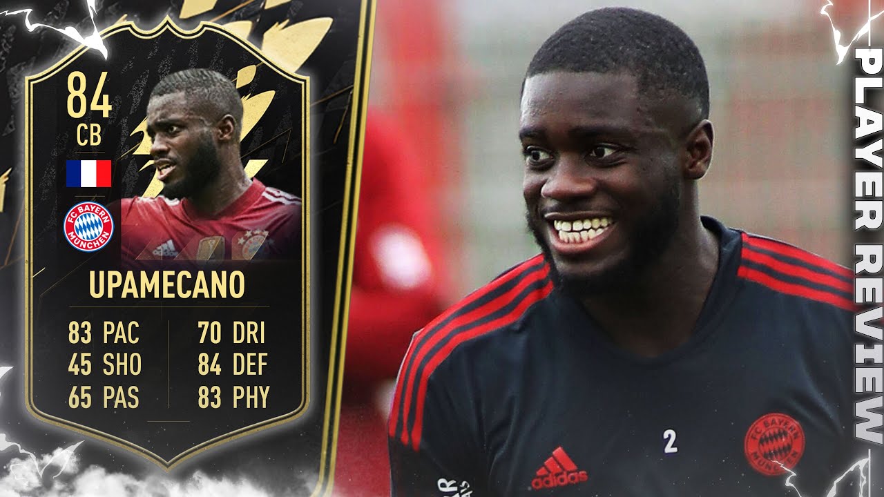THE BEST BUNDESLIGA CB! 💥 84 TOTW Dayot Upamecano Player Review! FIFA 22 Ultimate Team