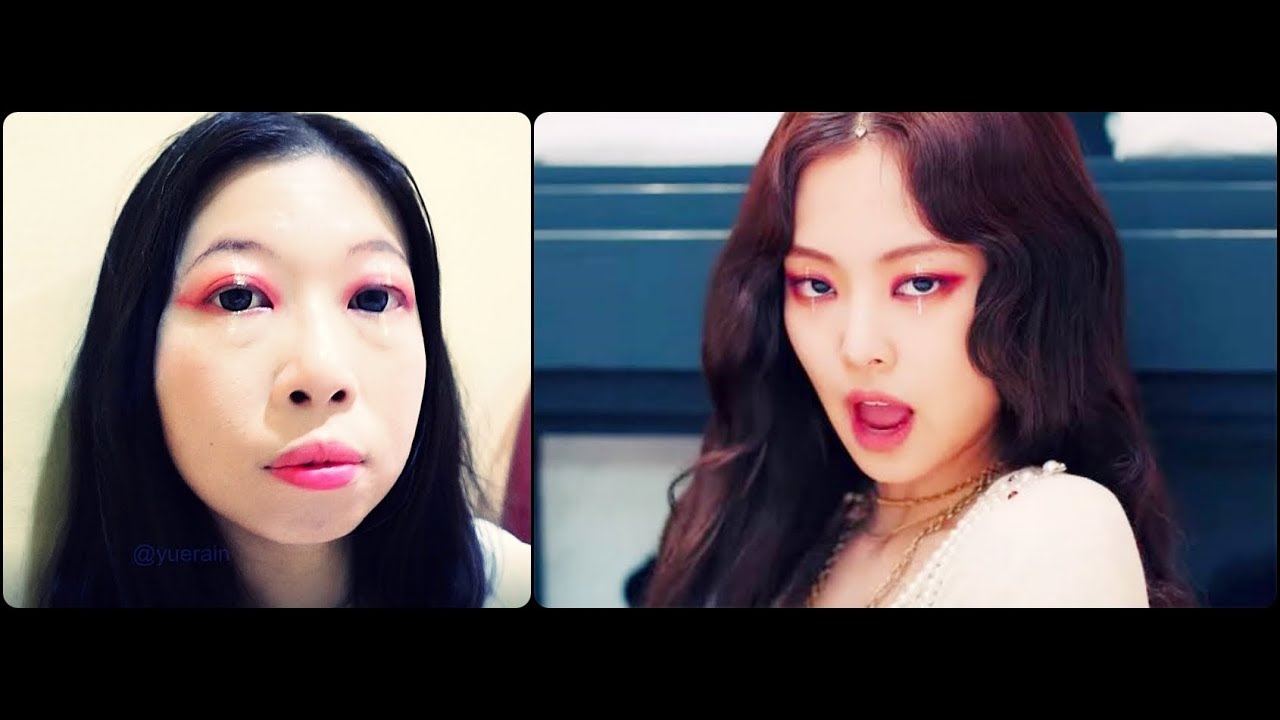 BLACKPINK Jennie's Kill This Love makeup tutorial - YouTube