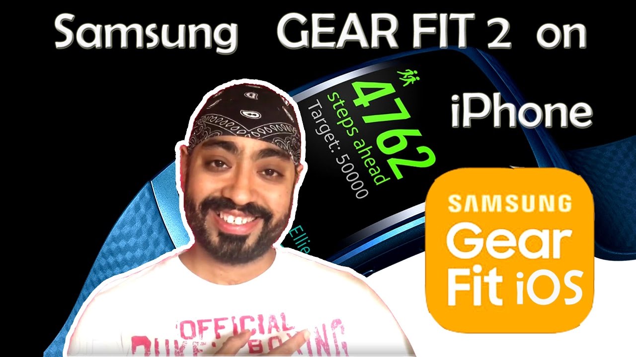 gear fit 2 pro connect to iphone