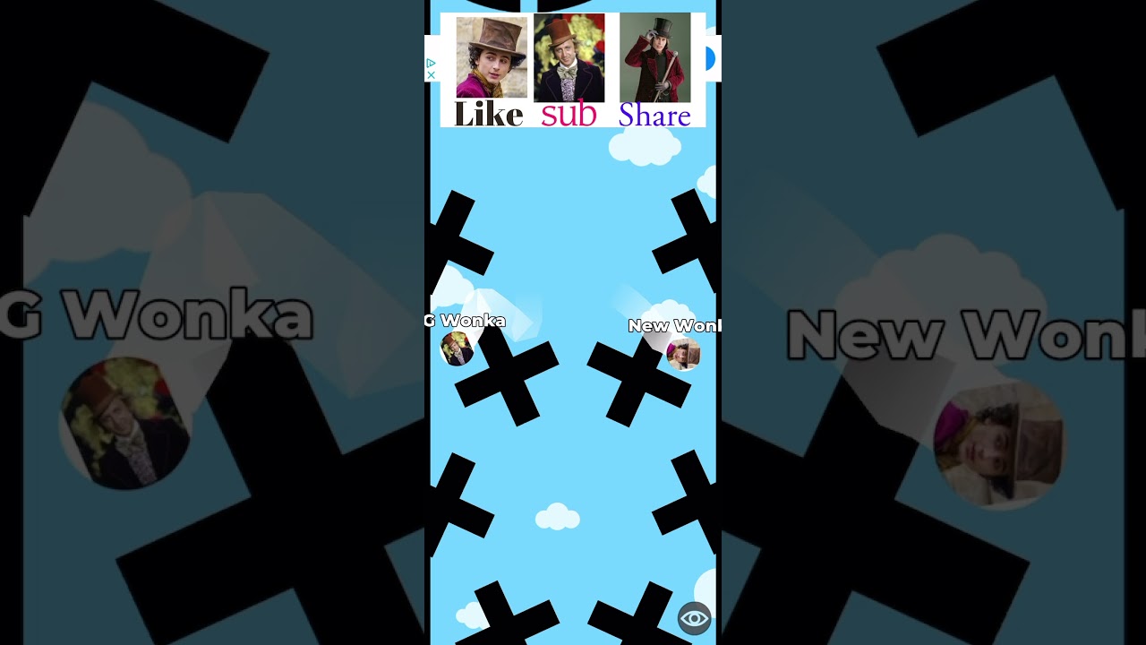 OG wonka vs 2005 Wonka vs 2024 Wonka