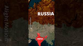 India se Russia cycle se jaane me kitna time lagega? 🚴‍♂️😳 #shorts