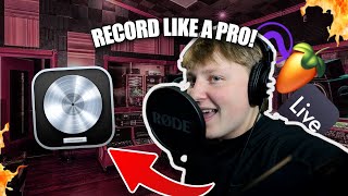 How To Record Vocals Like A Pro Template