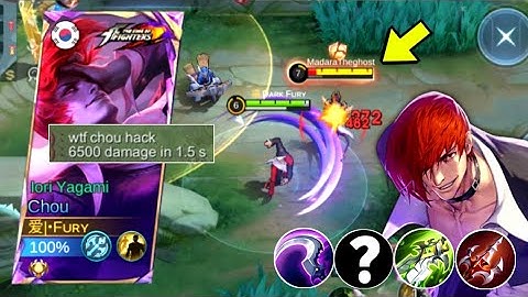 WTF CHOU DAMAGE!! HACK | CHOU BEST BUILD AND EMBLEM SET | 2025 MUST TRY MLBB 