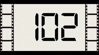 Countdown from 102 to 0 (Retro)