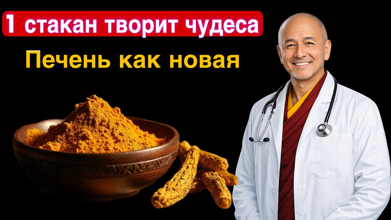 🔥Секрет Тибета. Всего 1 стакан в день и печень чистая как стеклышко.