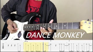 Dance Monkey - Guitar cover - TAB + Chord