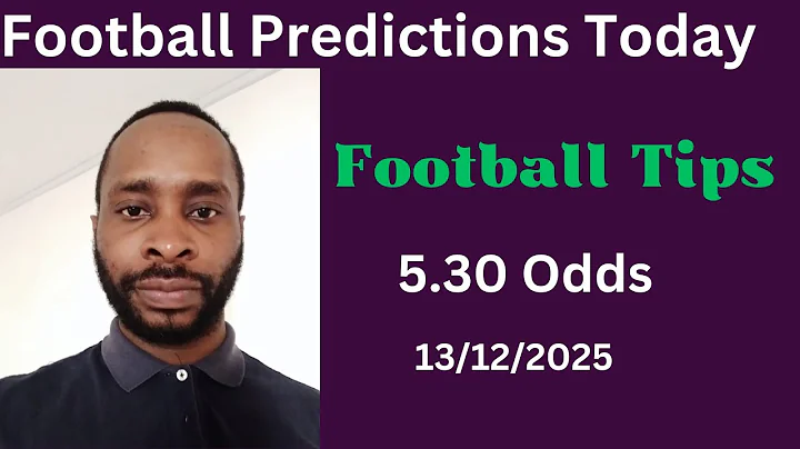 Football Predictions Today 13/12/2025 |  Football Betting Strategies | Daily Football Tips