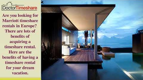 Marriott Timeshare Resorts Rentals and Resales - DoctorTimeshare