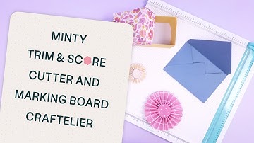 Minty Trim & Score | Our Trimmer and Scoring Board - Craftelier
