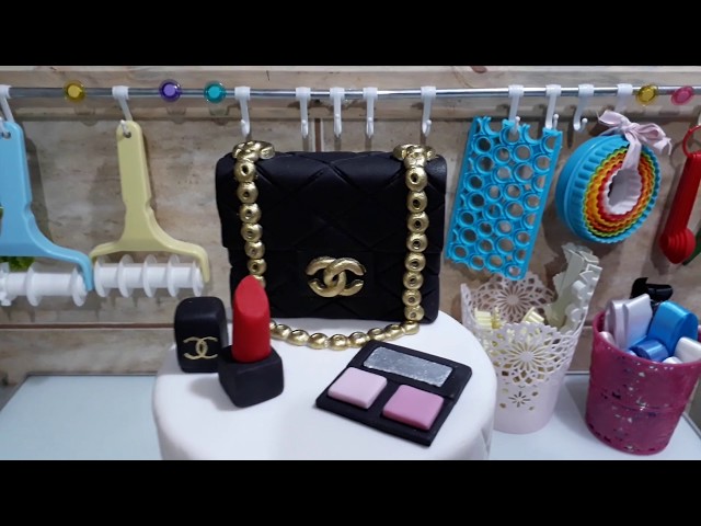 Bolo Bolsa Chanel Personalizado com Pasta Americana - Morumbi