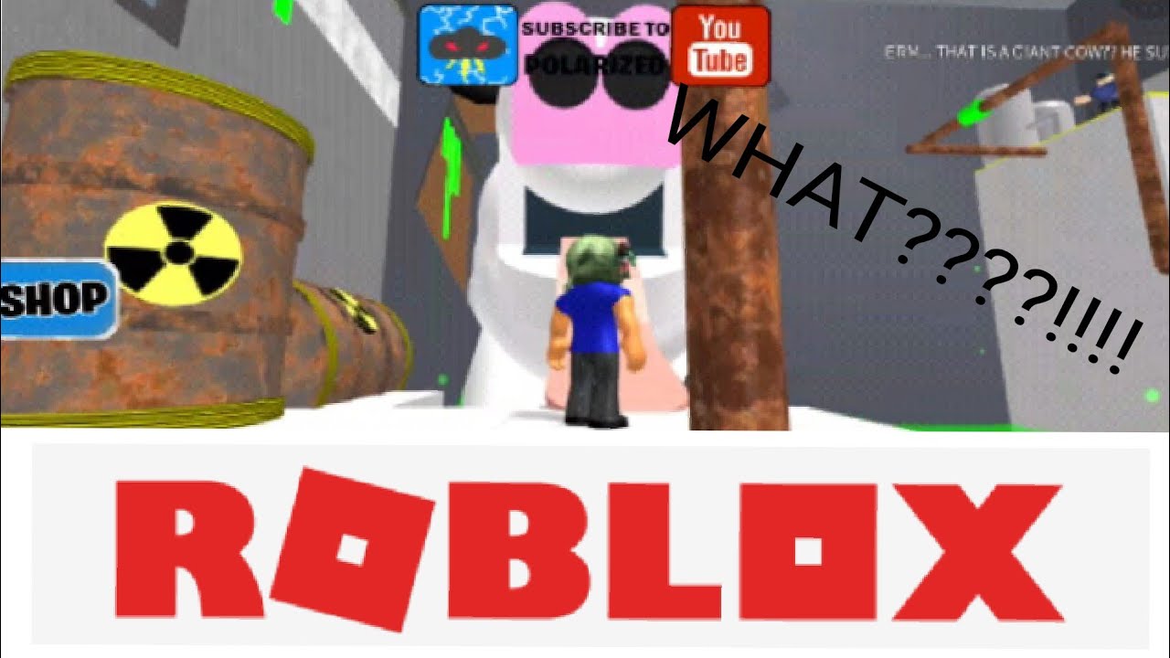 Got Eaten By A Giant Cow Roblox Escape The Butcher Obby Youtube - escape the butcher obby roblox