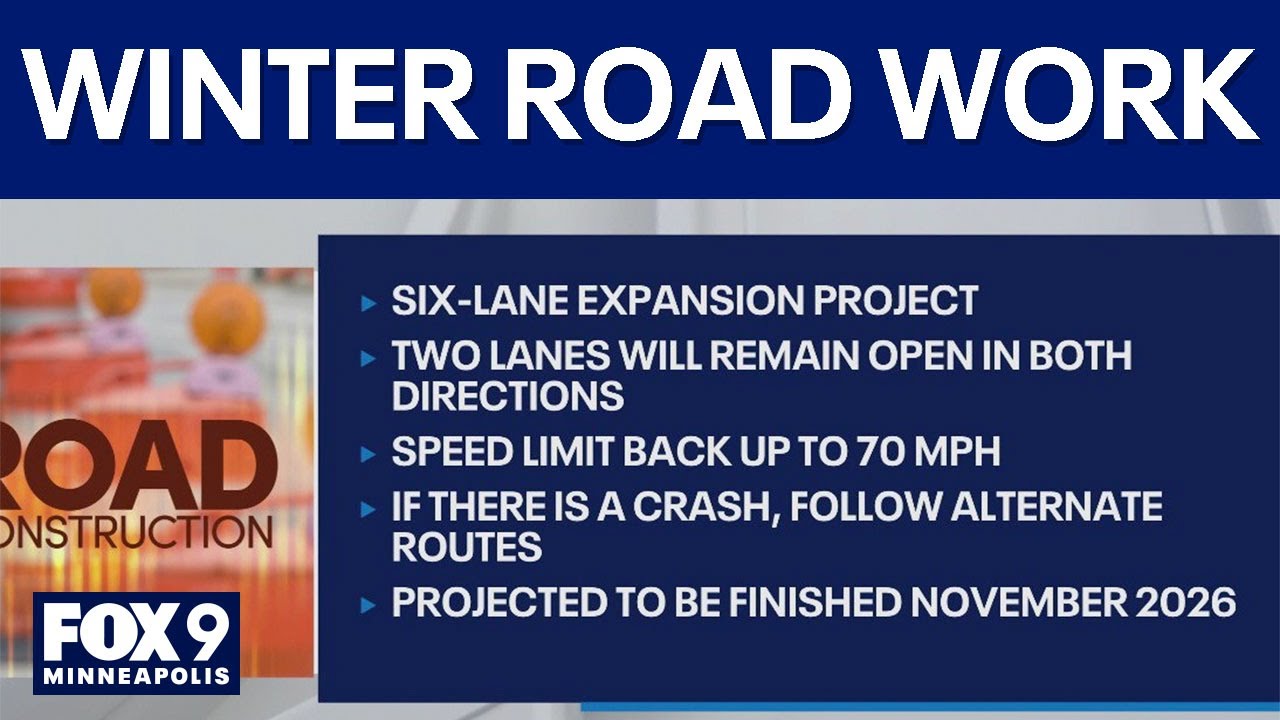 Interstate 94: New westbound lanes open as winter work halts