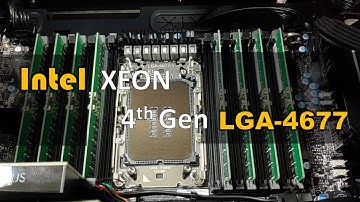 Intel XEON 4th Gen Socket LGA 4677